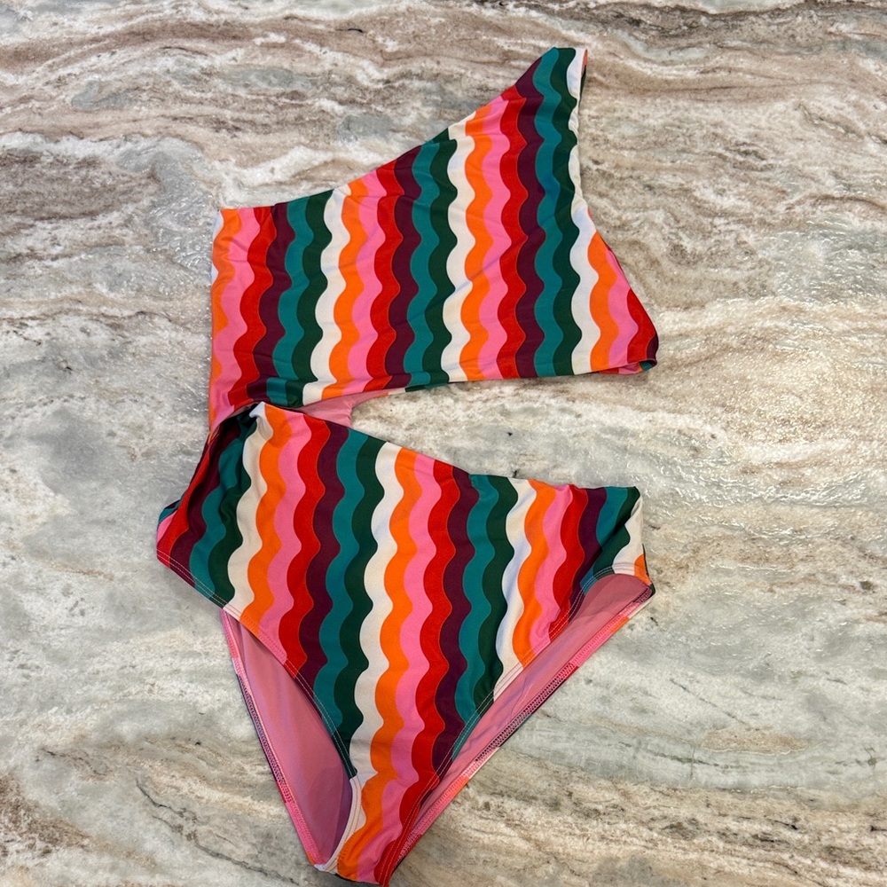 Beach Riot Celine Wave One Piece Swimsuit